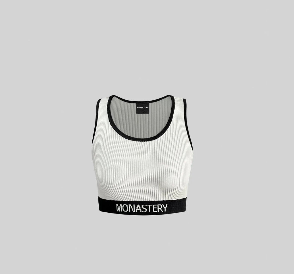 Top Monastery Onam White Talla S - Crop - Agotado en tienda oficial - Full Box