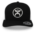 Gorra Hooey Classic 6 Panel Mid-Profile - Negro / Blanco - Unitalla