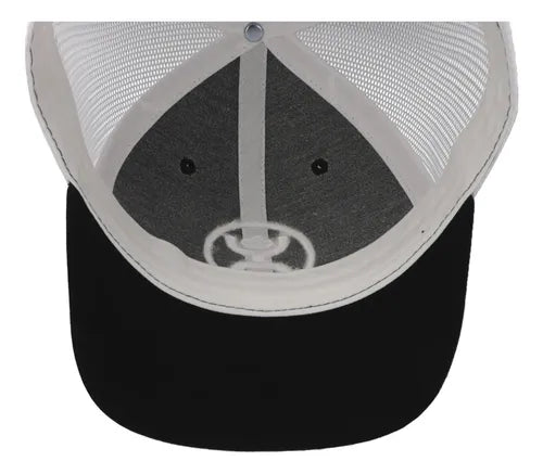 Gorra Hooey Classic 6 Panel Mid-Profile - Negro / Blanco - Unitalla