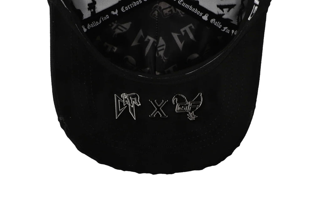 Gorra Fino Tumbado Black Trucker GF 018 Negro - Original con Llavero
