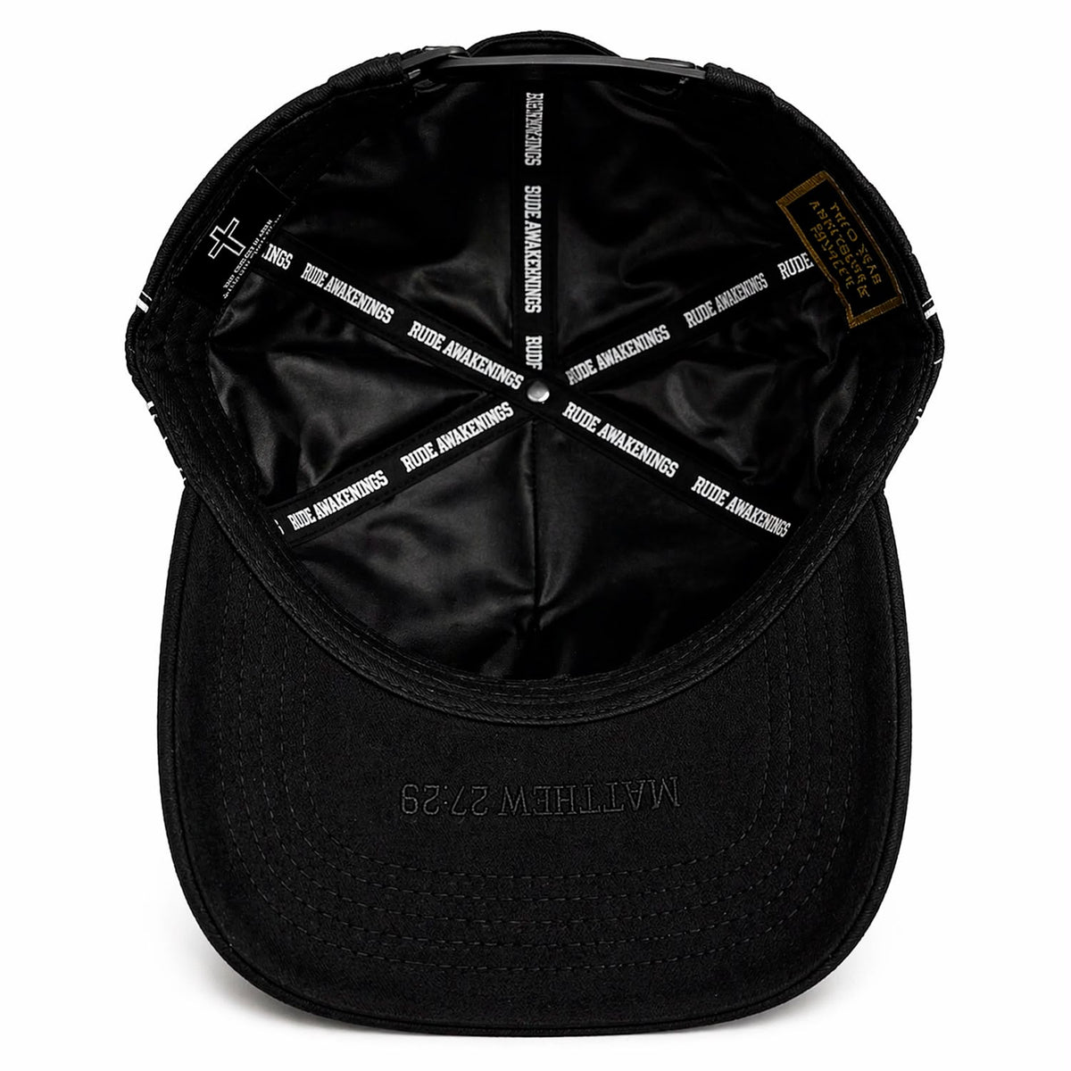 RUDE AWAKENINGS - JESUCRISTO CRISTALES - BLACK